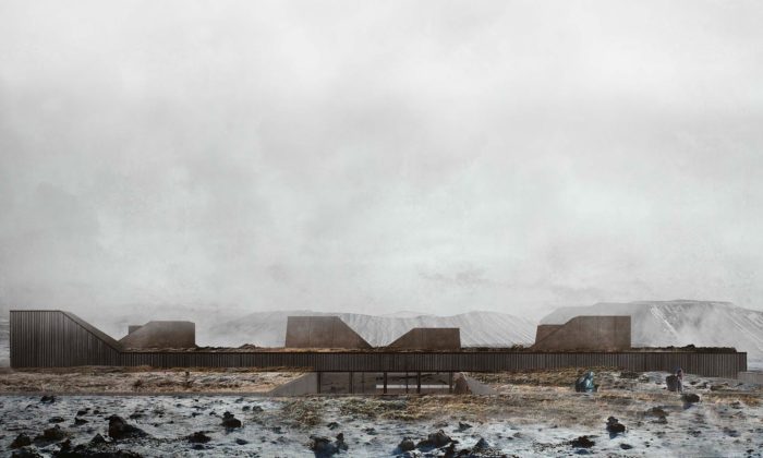 Poblíž islandské sopky Hverfjall má vyrůst nenápadné Iceland Volcano Museum