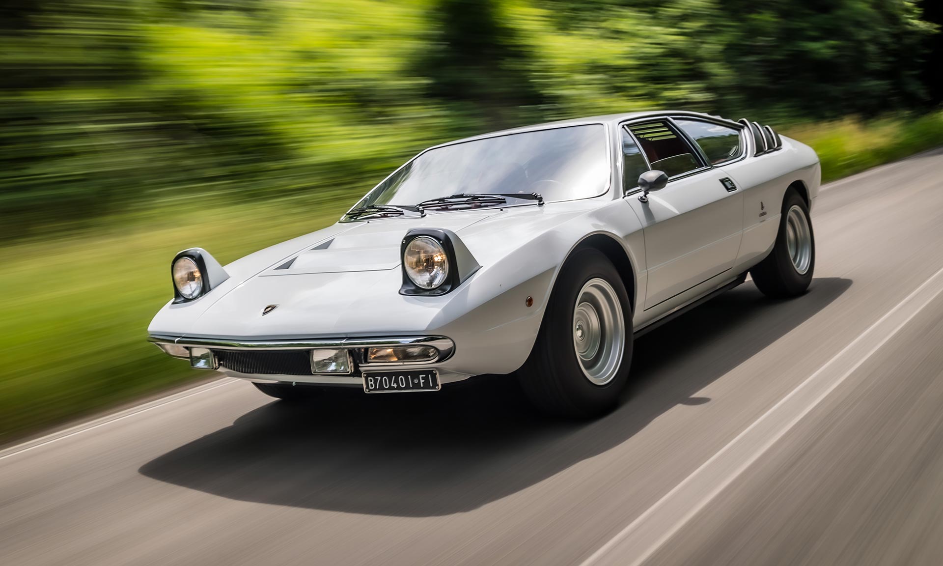 Pro svůj design oceňované Lamborghini Urraco od Gandiniho slaví 50 let