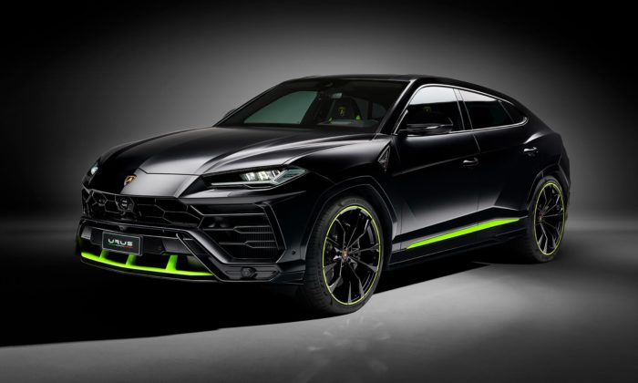 Lamborghini Urus má speciální edici Graphite Capsule s matným lakem a barevnými akcenty