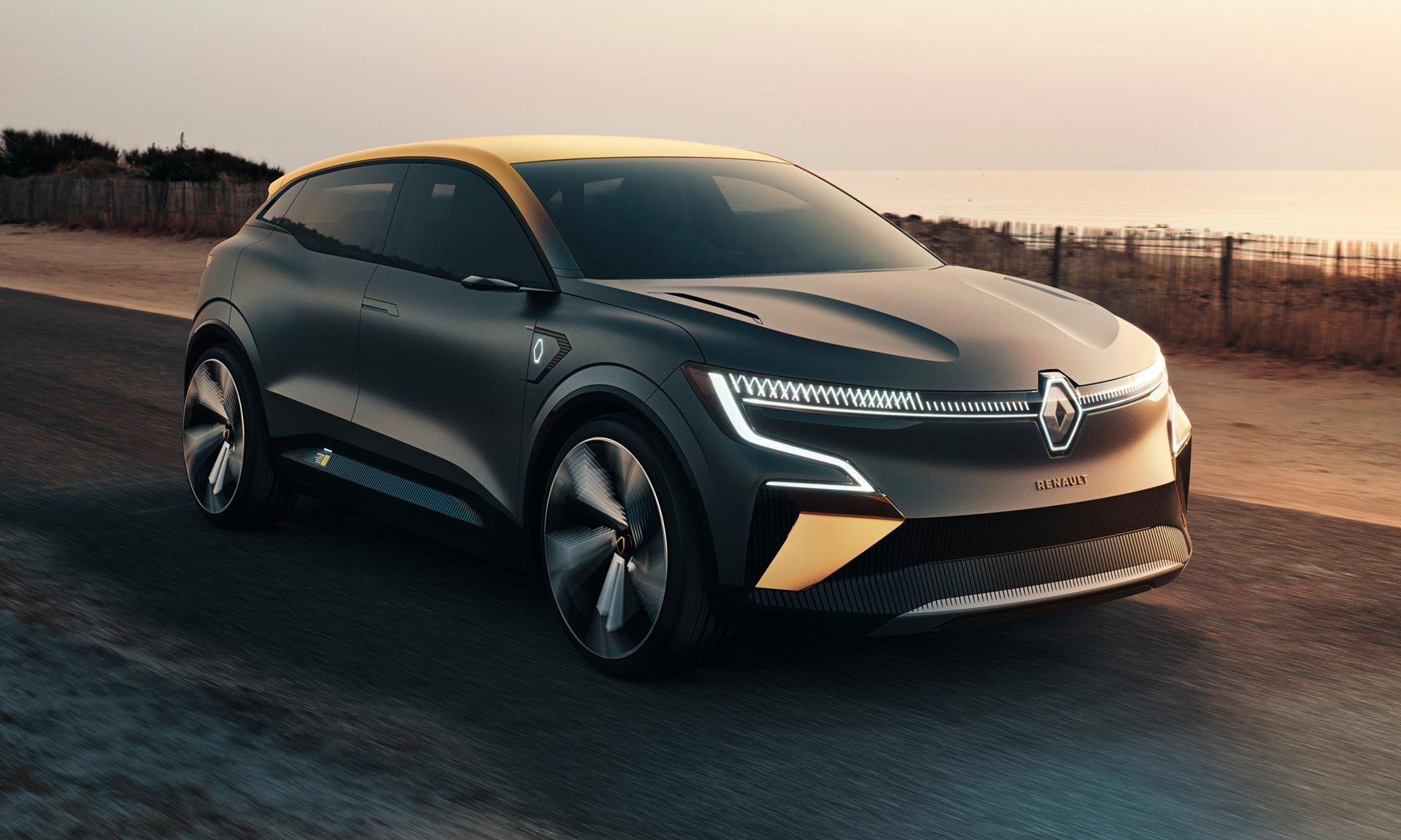 Renault představil koncept Megane eVision naznačující blížící se proměnu designu značky