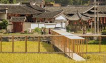Rýžový pavilon v čínském Fuzhou