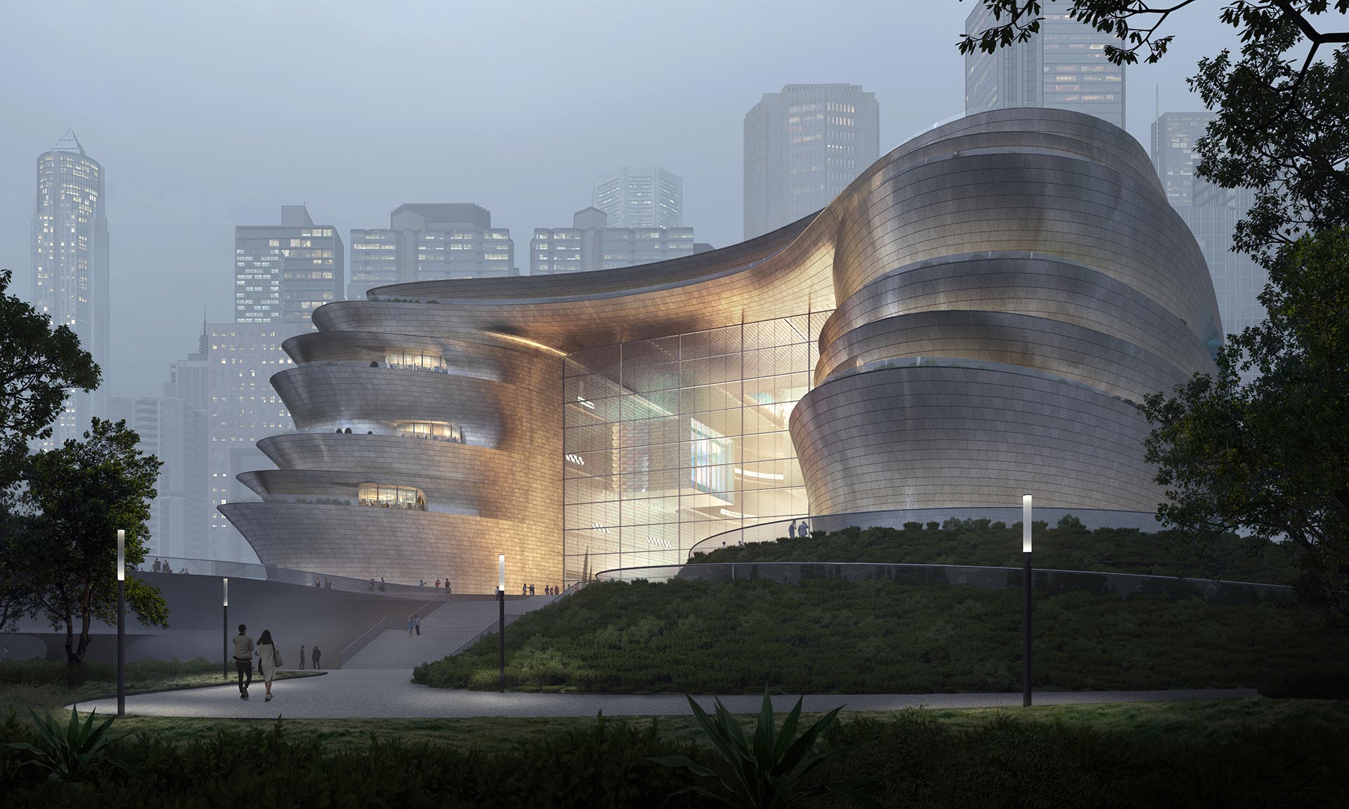 Zaha Hadid Architects postaví v Shenzhenu futuristické muzeum vědy a technologie