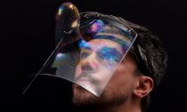 Mýdlový štít Soap Mask od studia Aerosoap
