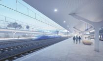 Vítězný návrh vysokorychlostního terminálu Praha východ od OV-A