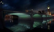 Londýnský projekt osvětlování mostů Illuminated River