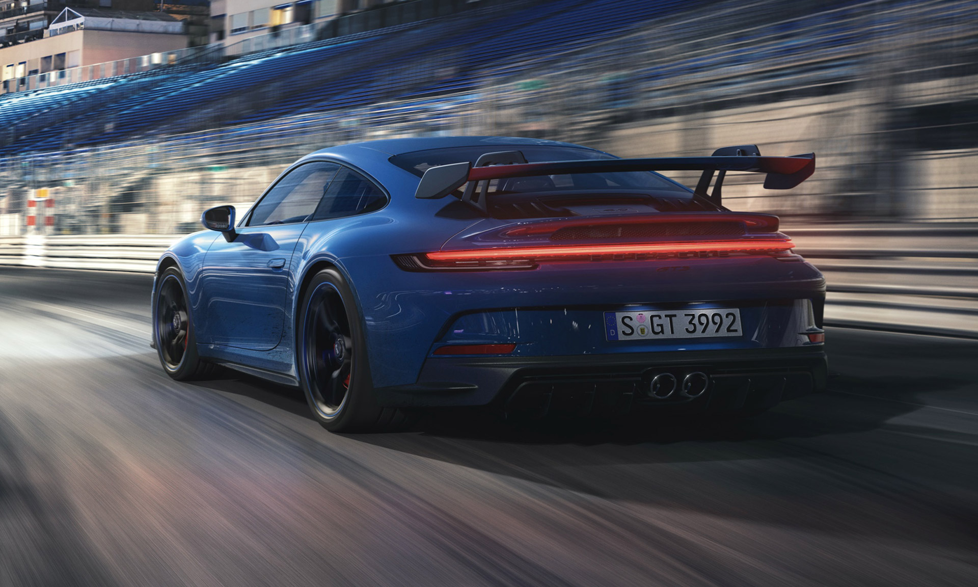 Porsche 911 GT3 dostalo v sedmé generaci nový design a aerodynamické prvky