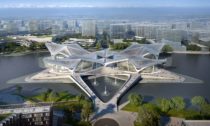 Zhuhai Jinwan Civic Art Centre od Zaha Hadid Architects