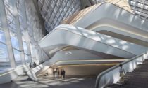 Zhuhai Jinwan Civic Art Centre od Zaha Hadid Architects