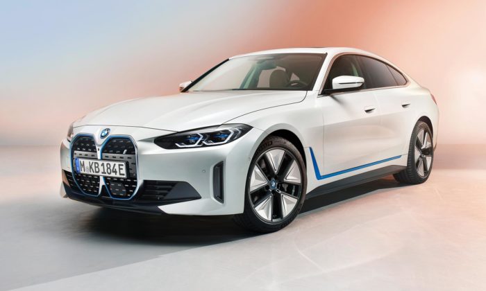 BMW i4 je produkční verze čistě elektrického 4dveřového Gran Coupé