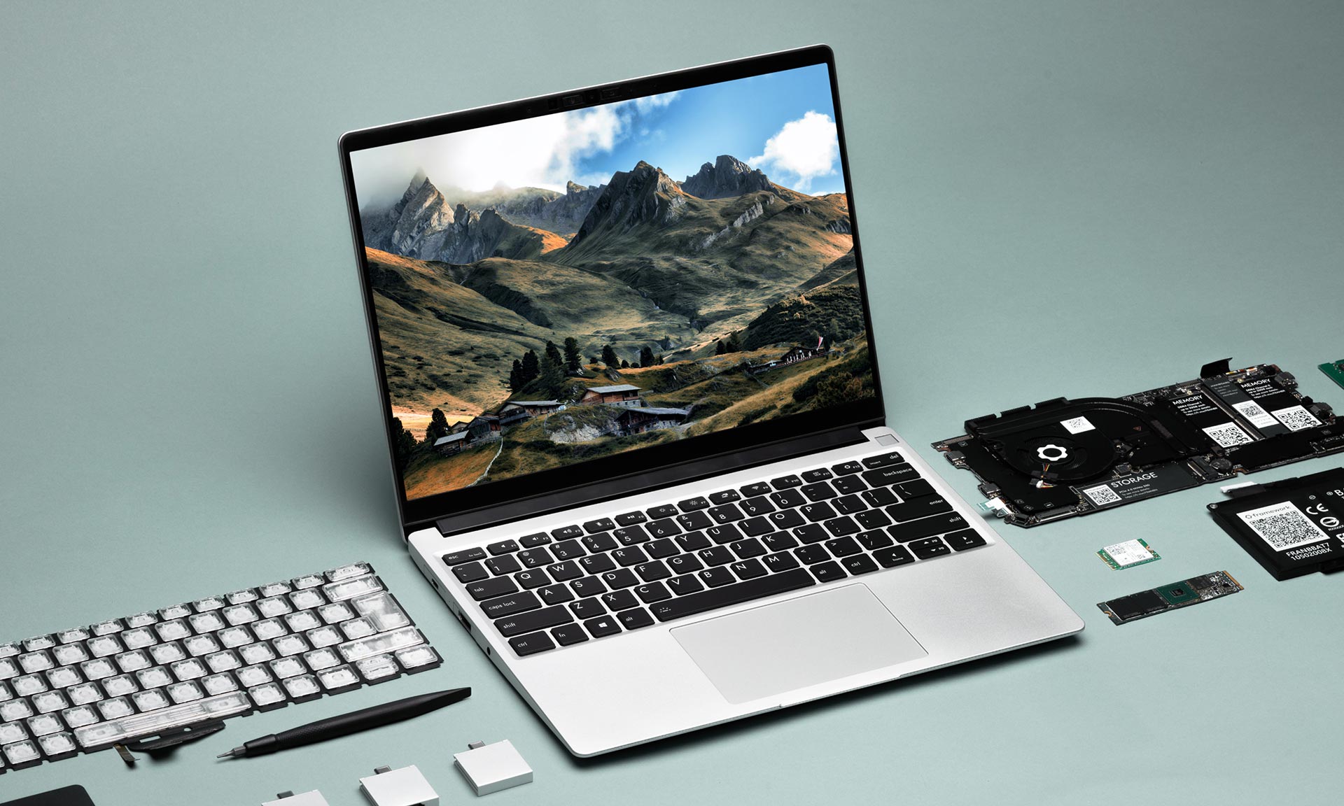 Framework Laptop je modulární notebook s lehce výměnnými komponenty
