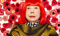 Yayoi Kusama a ukázka za výstavy Cosmic Nature