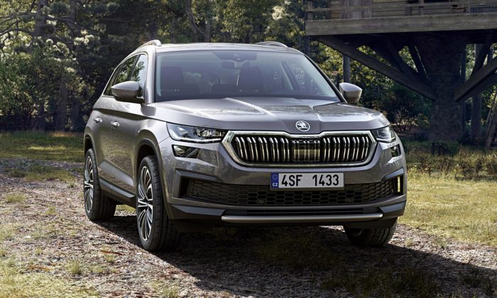 Škoda Kodiaq dostala modernější design s upravenou přídí a světlomety