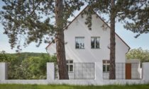 Vila s fontánou od Mjölk na Praze 5