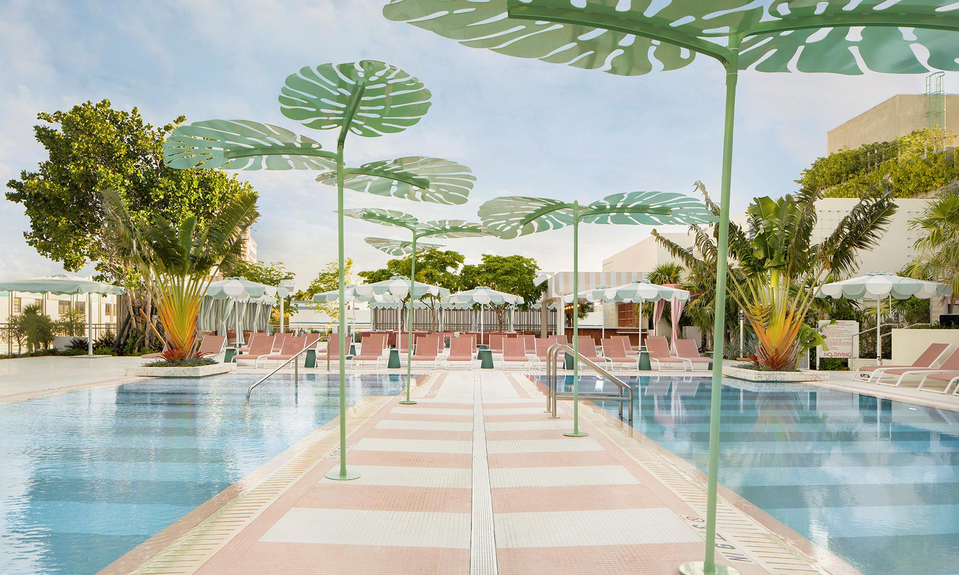 Pharrell Williams otevřel stylový Goodtime Hotel na Miami Beach