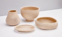 Kolekce 3Dtištěných mís a váz Vine od FuseProject