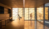 Pavilon s občerstvením na výstavišti v Holešovicích