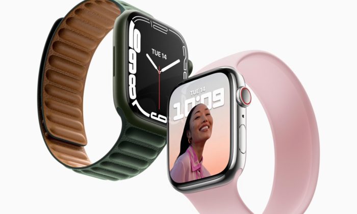 Apple dal hodinkám Watch Series 7 větší displej a odolnější sklo