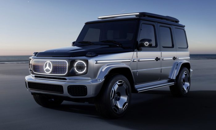 Mercedes-Benz G-Class přijíždí jako elektrický Concept EQG s futuristickým designem