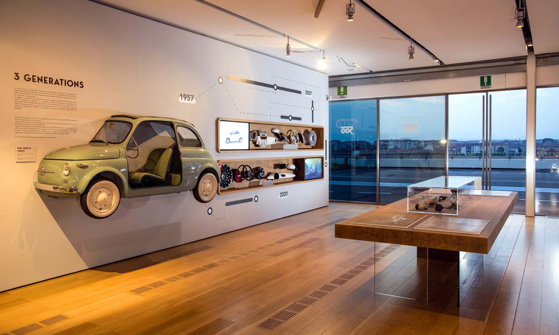 Hanno aperto il museo Casa 500 dedicato alla mitica Fiat 500 a Torino, Italia – DesignMag.cz