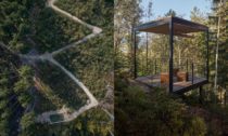 Vyhlídky a odpočinkové prostory v lomu Horní Bečva od Henkai Architekti