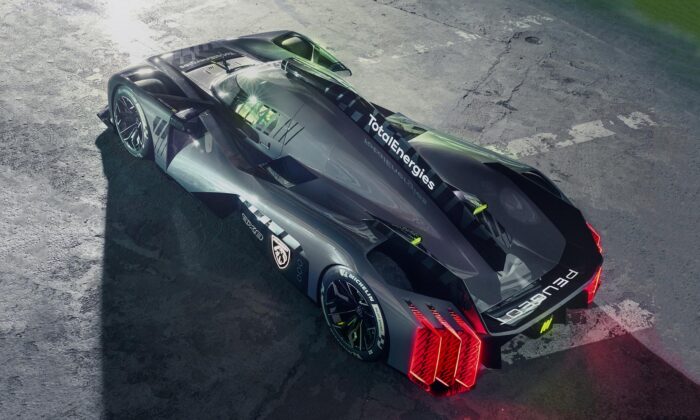 Peugeot 9X8 Hybrid Hypercar má výkon 680 koní a zcela postrádá zadní křídlo