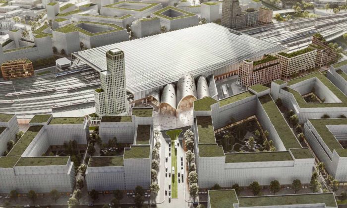 Pražská výstava Vize pro budoucnost ukazuje připravované stavby světových architektů v Česku