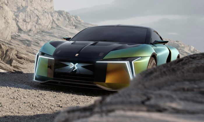 Futuristický sporťák DS E-Tense Performance ukazuje další směřování designu automobilky DS