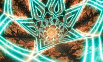 Instalace The Kaleidoscope pro značku Informa na události Leap 2022