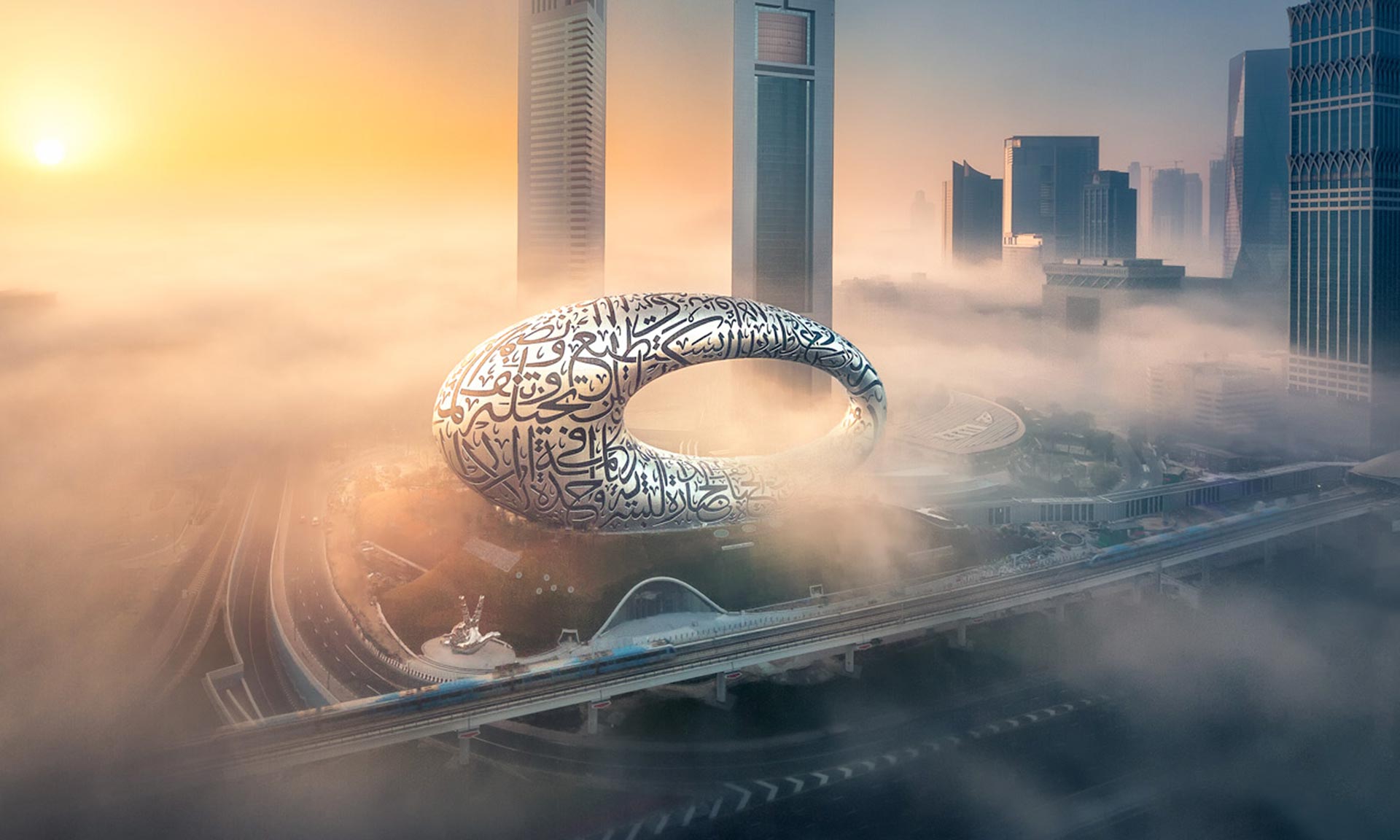 V Dubaji otevřeli originálně tvarované muzeum budoucnosti Museum of the Future