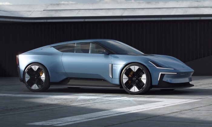 Polestar O₂ je elektrický roadster se sklápěcí střechou a vlastním filmařským dronem