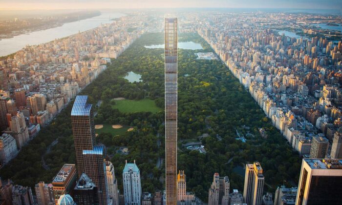Newyorský 111 West 57th Street je nejtenčí obytný mrakodrap na světě