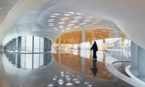 Ústředí firmy Beeah od Zaha Hadid Architects