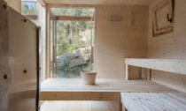 Plovoucí sauna Lom