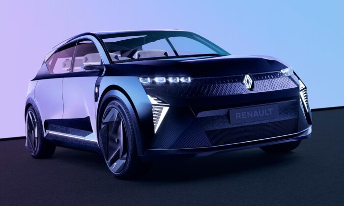 Renault překvapil proměnou designu ostře řezaným konceptem Scénic Vision