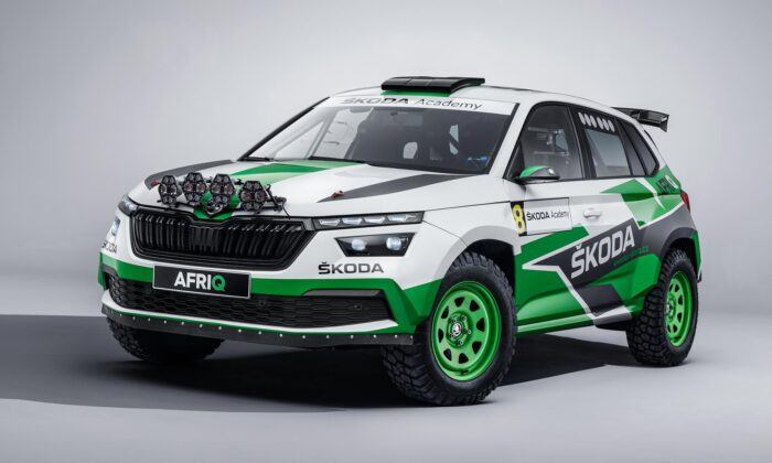 Škoda Afriq je unikátní rallye verze postavená speciálně pro Dakar