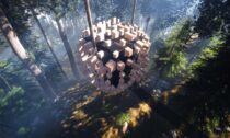 Osmý hotelový pokoj Biosphere pro švédský Treehotel