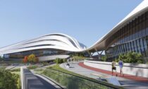 Jinghe New City Culture & Art Centre od Zaha Hadid Architects
