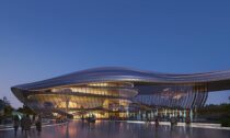 Jinghe New City Culture & Art Centre od Zaha Hadid Architects
