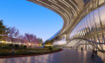 Jinghe New City Culture & Art Centre od Zaha Hadid Architects