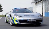 Ferrari F 142 – 458 Italia jako vůz Policie České republiky