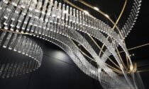 Preciosa a koncept závěsných osvětlení Crystal Spin