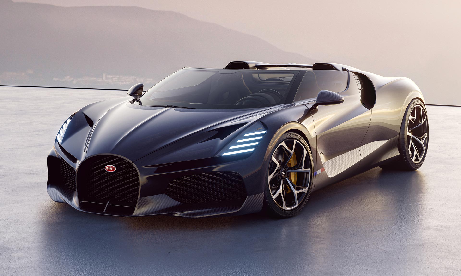 Bugatti stvořilo dokonalý roadster Mistral s designem inspirovaným větrem