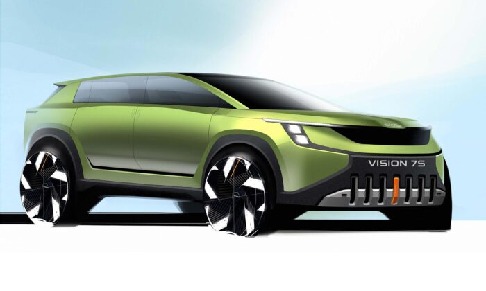 Škoda Vision 7S se ukazuje na prvních skicách a odhaluje i přelomový interiér