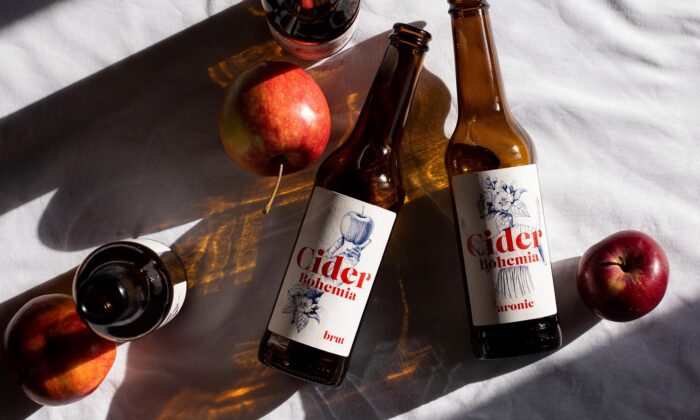 Česká studentka navrhla profesionální vizuální identitu pro Cider Bohemia