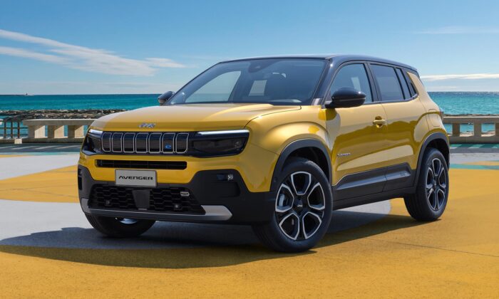 Avenger je první čistě elektrický Jeep navíc s modernizovaným designem