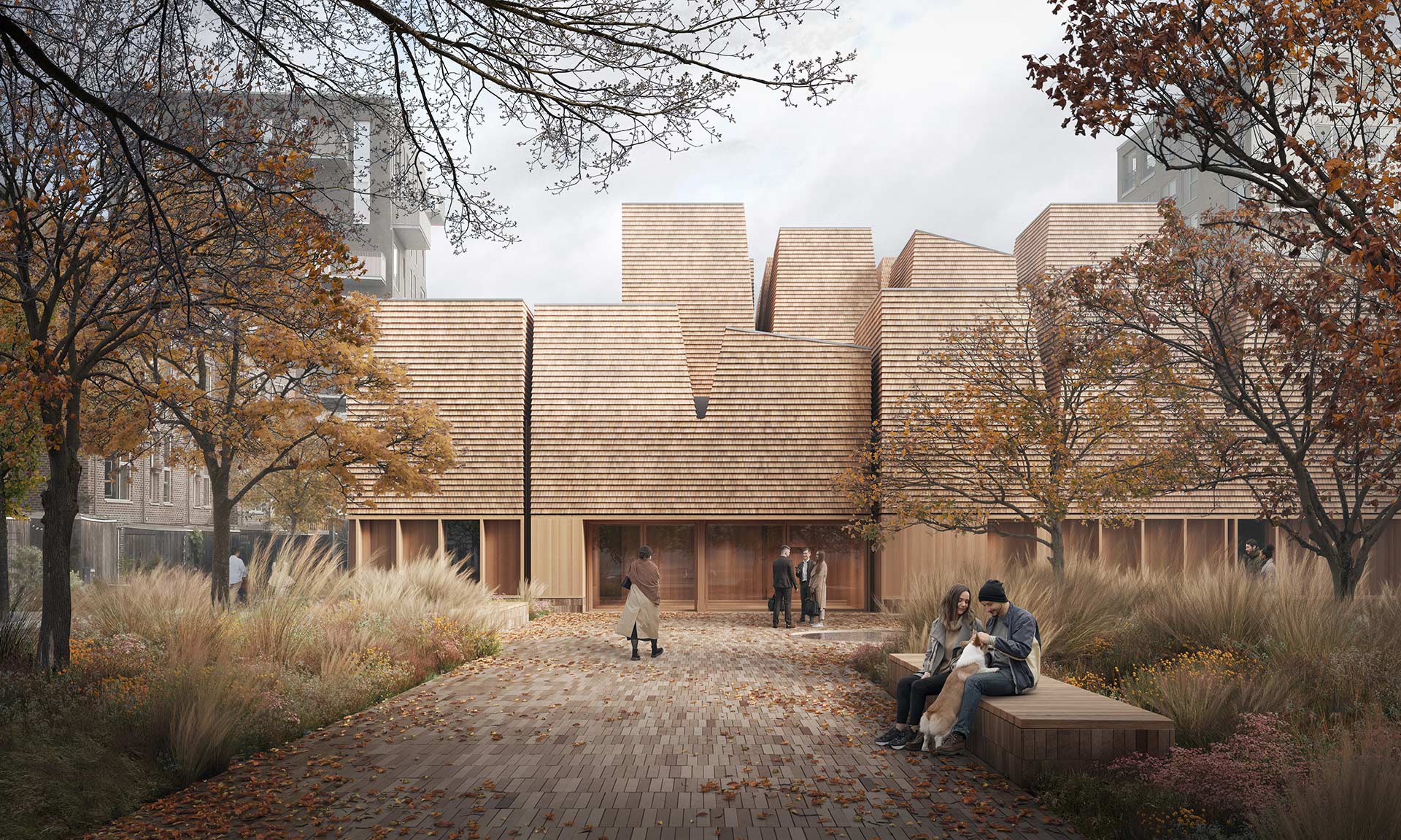 Kodaňský kostel bude postaven jen ze dřeva a evokovat má stání v korunách stromů