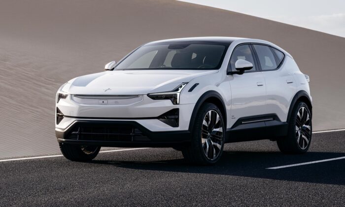 Polestar 3 je pětimístné SUV s čistě elektrickým pohonem a designem inspirovaným konceptem Precept