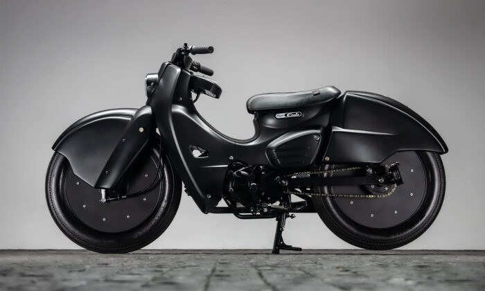 K-Speed Cub je limitovaná edice custom motorky v designu pana Tanadita