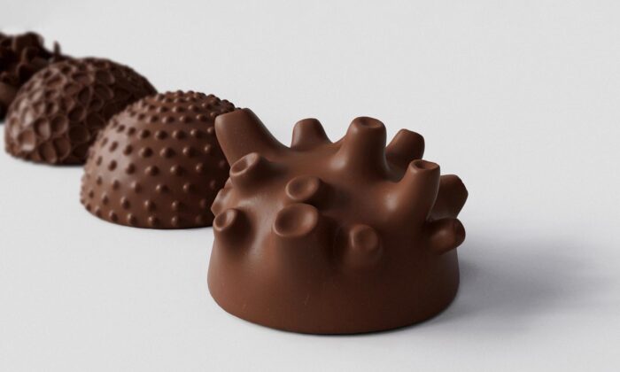 Mexická designérka navrhla pětici čokolád Chocoral inspirovanou korály