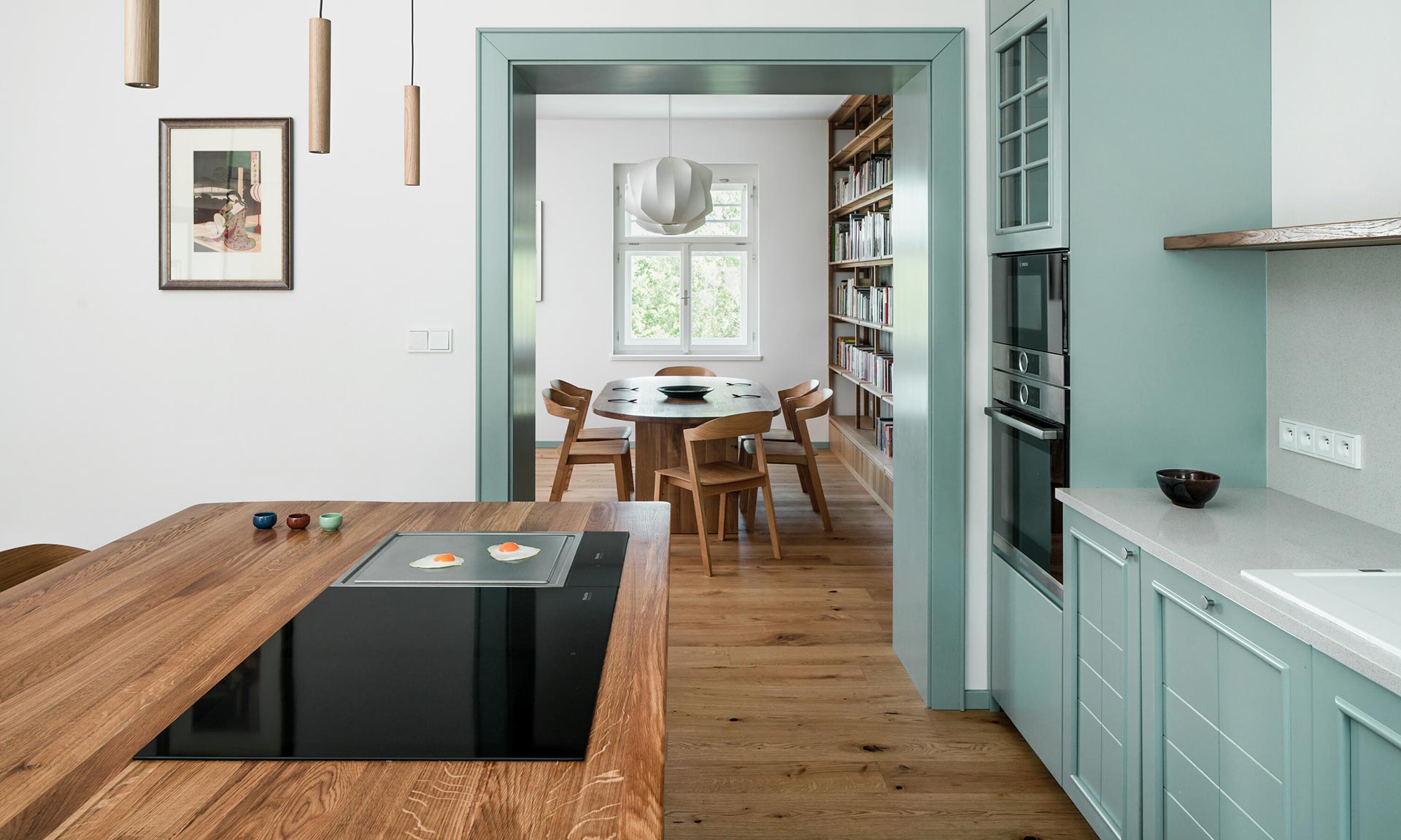 Casa familiare di oltre cento anni a Praga in fase di ristrutturazione e colore degli interni – DesignMag.cz